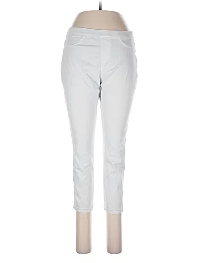 Pre-owned Unbranded Casual Pants In Silver