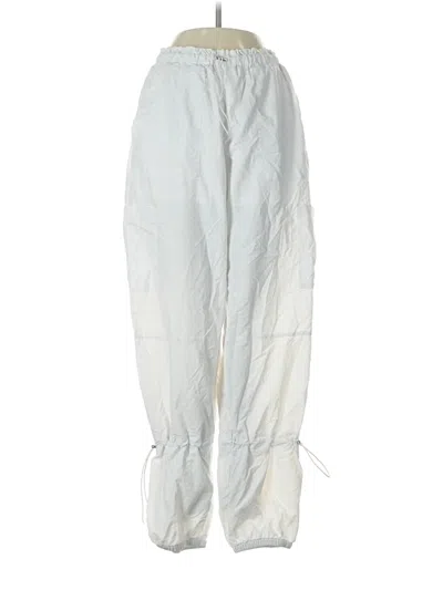 Pre-owned Unbranded Casual Pants In Silver