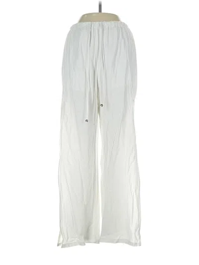 Pre-owned Unbranded Casual Pants In Silver