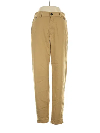 Pre-owned Unbranded Casual Pants In Tan