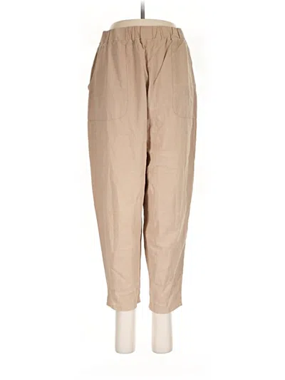 Pre-owned Unbranded Casual Pants In Tan
