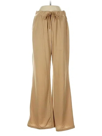 Pre-owned Unbranded Casual Pants In Tan