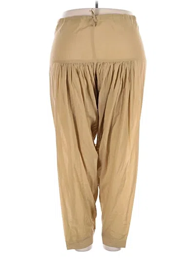 Pre-owned Unbranded Casual Pants In Tan