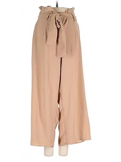 Pre-owned Unbranded Casual Pants In Tan