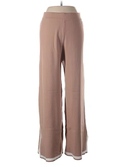 Pre-owned Unbranded Casual Pants In Tan