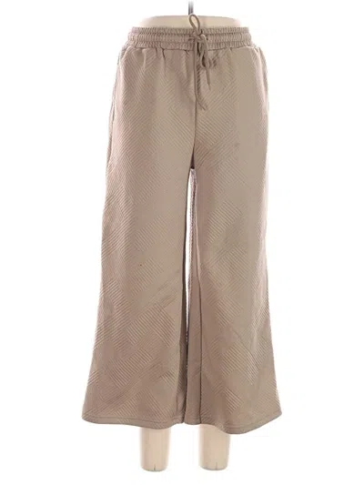 Pre-owned Unbranded Casual Pants In Tan