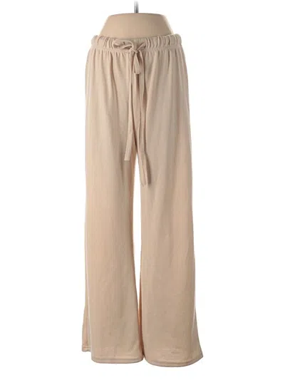 Pre-owned Unbranded Casual Pants In Tan