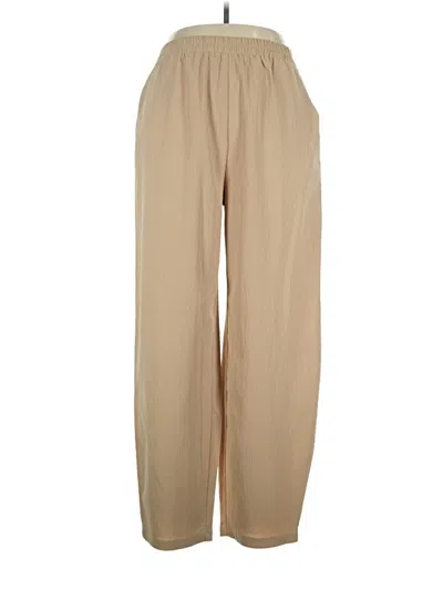 Pre-owned Unbranded Casual Pants In Tan