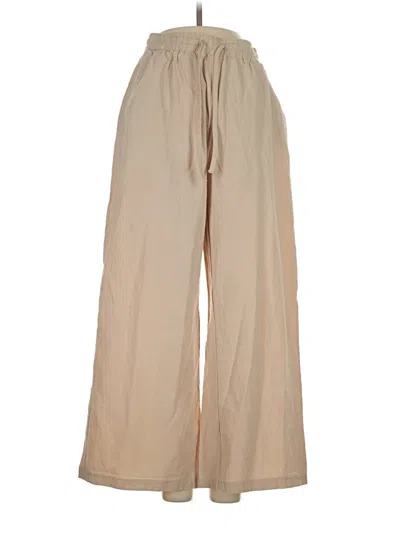 Pre-owned Unbranded Casual Pants In Tan