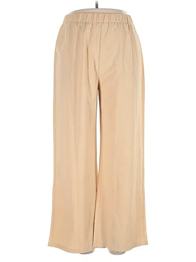 Pre-owned Unbranded Casual Pants In Tan