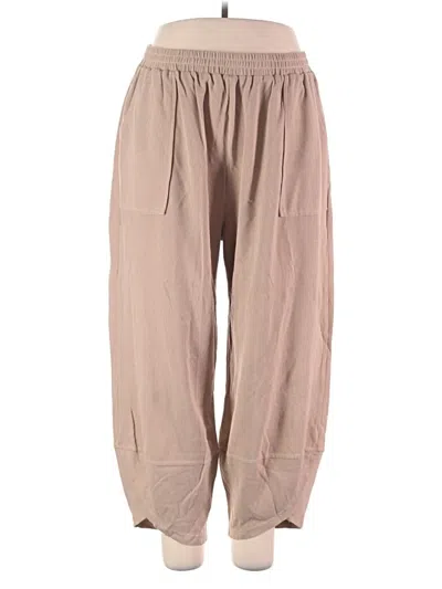 Pre-owned Unbranded Casual Pants In Tan