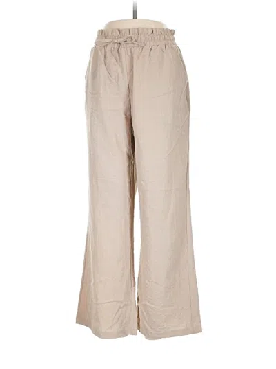 Pre-owned Unbranded Casual Pants In Tan