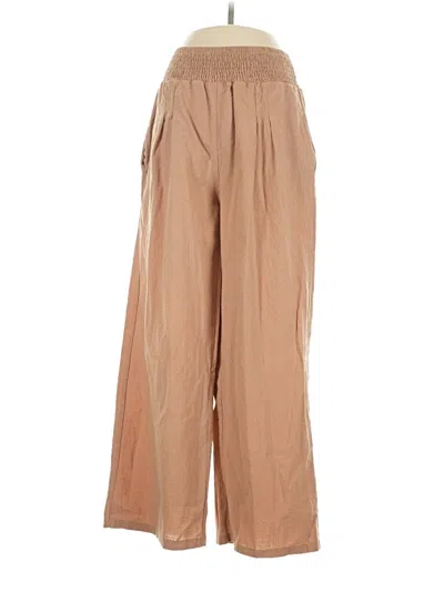 Pre-owned Unbranded Casual Pants In Tan