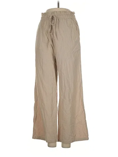 Pre-owned Unbranded Casual Pants In Tan