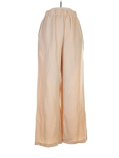 Pre-owned Unbranded Casual Pants In Tan