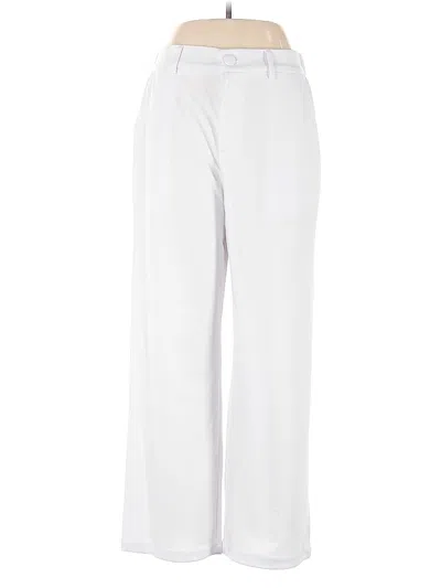 Pre-owned Unbranded Casual Pants In White