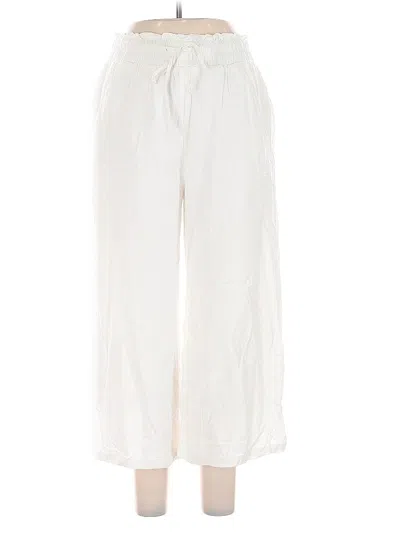 Pre-owned Unbranded Casual Pants In White