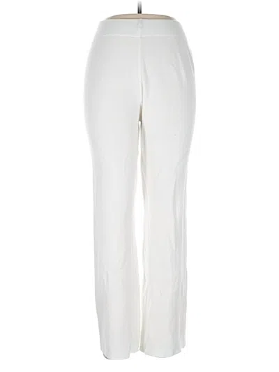 Pre-owned Unbranded Casual Pants In White