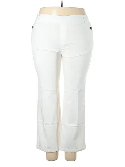 Pre-owned Unbranded Casual Pants In White