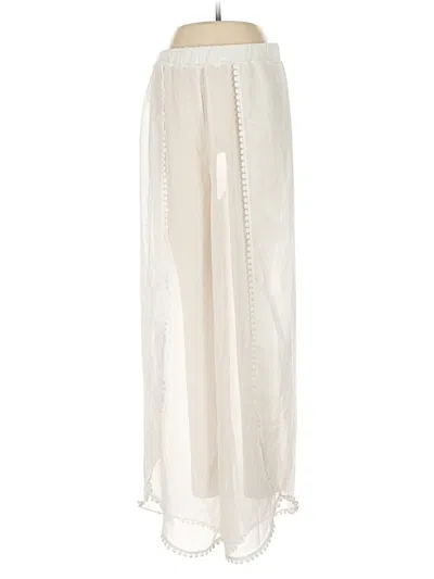 Pre-owned Unbranded Casual Pants In White