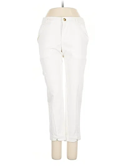 Pre-owned Unbranded Casual Pants In White