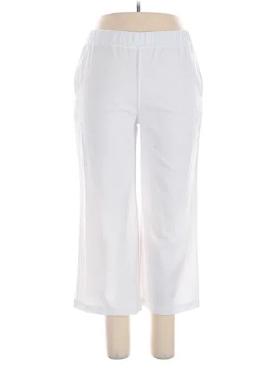 Pre-owned Unbranded Casual Pants In White