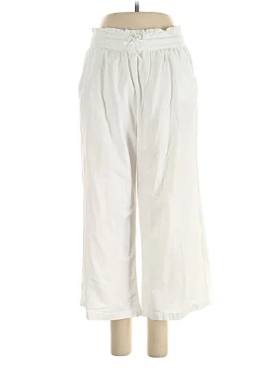 Pre-owned Unbranded Casual Pants In White