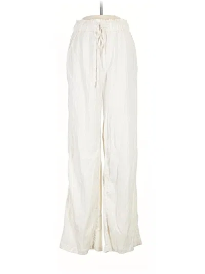 Pre-owned Unbranded Casual Pants In White