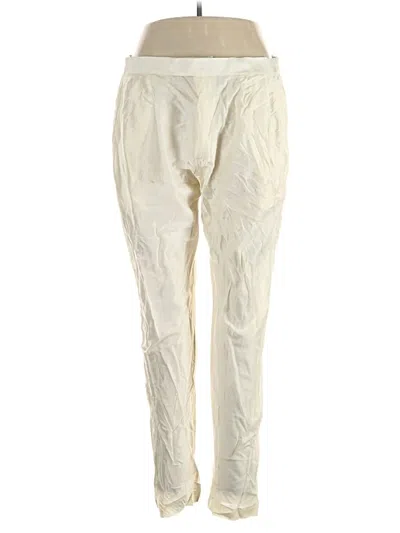 Pre-owned Unbranded Casual Pants In White