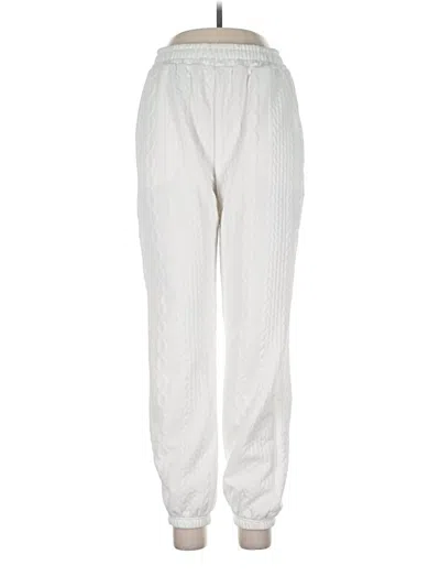 Pre-owned Unbranded Casual Pants In White