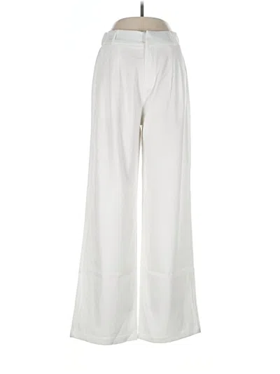 Pre-owned Unbranded Casual Pants In White