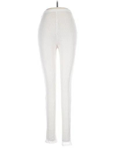 Pre-owned Unbranded Casual Pants In White