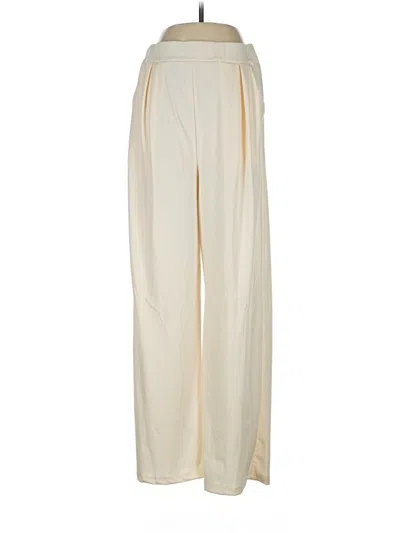 Pre-owned Unbranded Casual Pants In White
