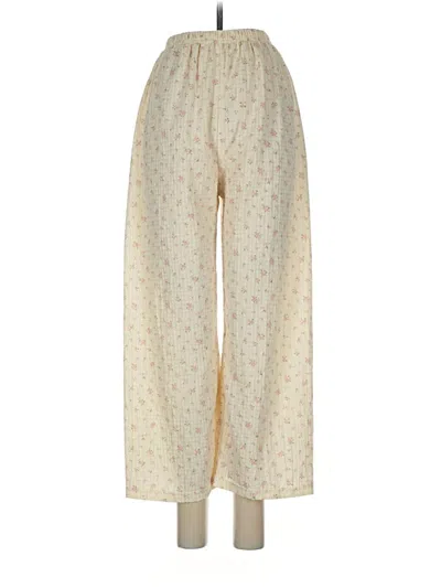 Pre-owned Unbranded Casual Pants In White