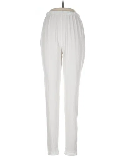 Pre-owned Unbranded Casual Pants In White