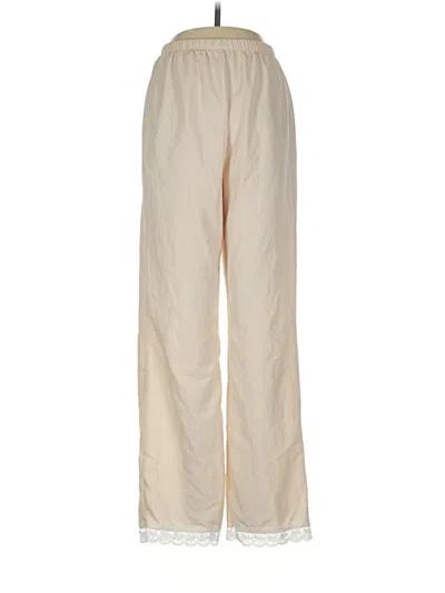 Pre-owned Unbranded Casual Pants In White