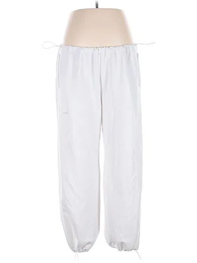 Pre-owned Unbranded Casual Pants In White