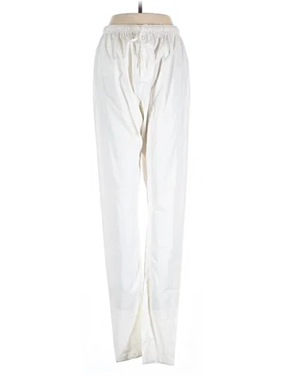 Pre-owned Unbranded Casual Pants In White