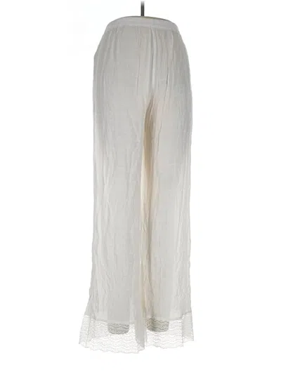 Pre-owned Unbranded Casual Pants In White