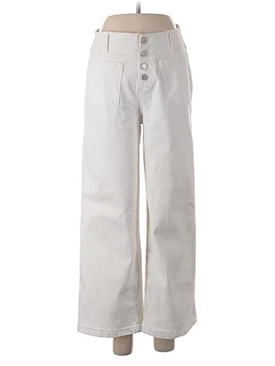 Pre-owned Unbranded Casual Pants In White