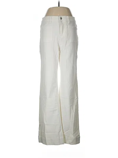 Pre-owned Unbranded Casual Pants In White
