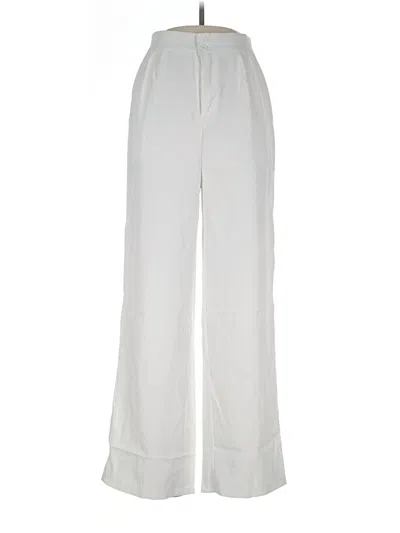Pre-owned Unbranded Casual Pants In White