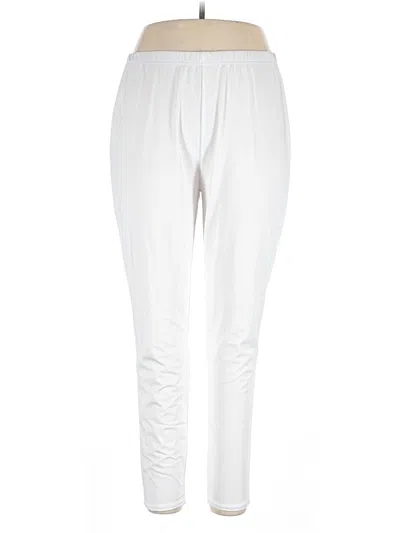 Pre-owned Unbranded Casual Pants In White