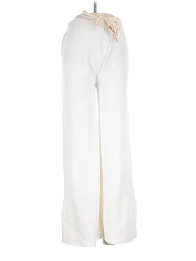 Pre-owned Unbranded Casual Pants In White