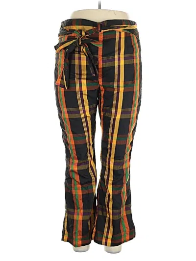 Pre-owned Unbranded Casual Pants In Yellow