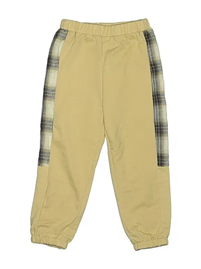 Pre-owned Unbranded Kids' Casual Pants In Yellow