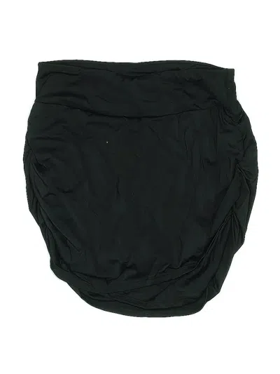 Pre-owned Unbranded Casual Skirt In Black