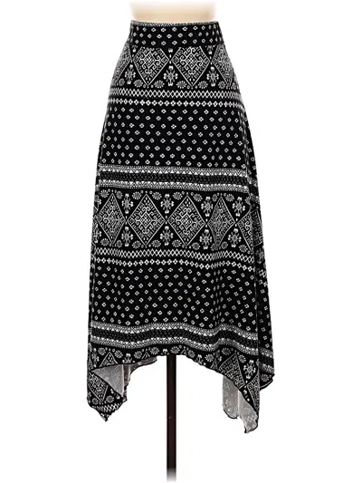 Pre-owned Unbranded Casual Skirt In Black