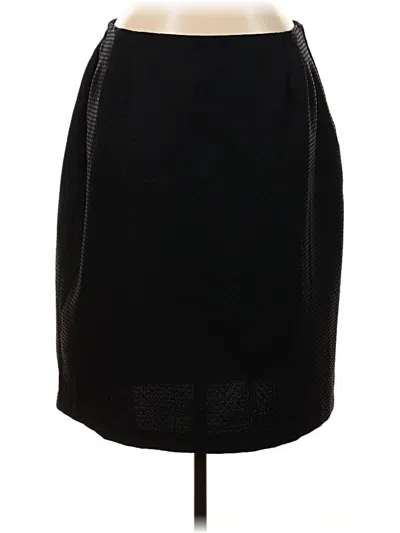 Pre-owned Unbranded Casual Skirt In Black