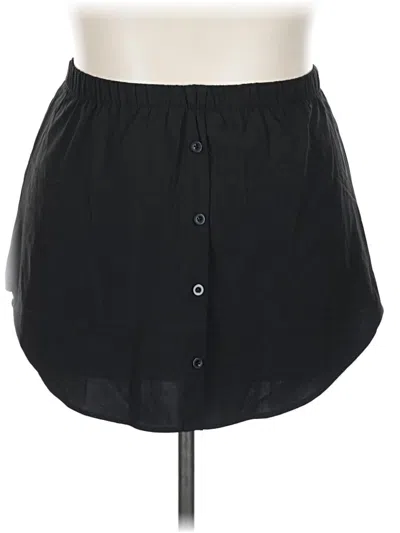 Pre-owned Unbranded Casual Skirt In Black